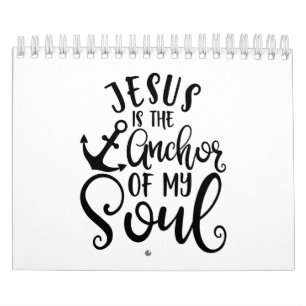 Calendrier Fanny Christian Design Jesus Est La Ancre De Mon S