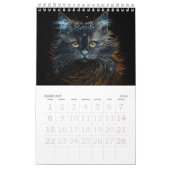 Calendrier FANTASTICATS - Portraits de chats en gros (Feb 2026)