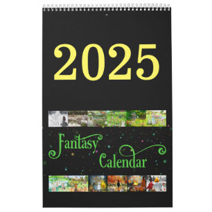 Calendrier Fantastique Celtique Illustré 2025