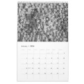 Calendrier fantastique de photographie de B&W - (Jan 2026)