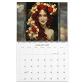 Calendrier fantastique des Déesses 2027 2 (Jan 2027)