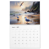 Calendrier Fantastiques images côtières peintes (Mar 2027)