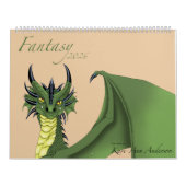 Calendrier Fantasy 2026 Calendar (Protection)
