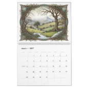 Calendrier Fantasy Landscape 2025 Calendar (Mar 2027)