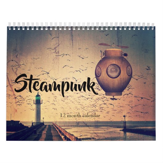 Calendrier Fantasy Steampunk 2027 (Protection)