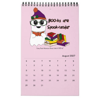 Calendrier Fantômes Avec Fantaisie