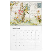 Calendrier Farmhouse moderne 2024 (Mar 2026)