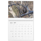 Calendrier Faune 2026 (Mar 2027)