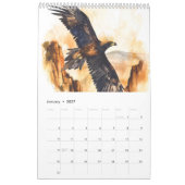 Calendrier Faune à l'aquarelle – Animaux australiens (Jan 2027)