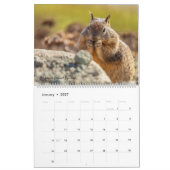 Calendrier Faune Américaine (Jan 2027)