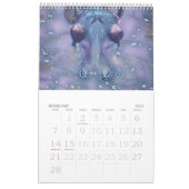 Calendrier Faune colorée Digital Animal Pop Art (Feb 2027)