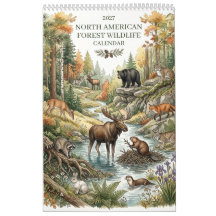 Faune d'Amérique du Nord - Page unique 2027