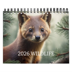 Calendrier Faune de 2026