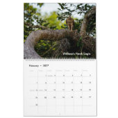 Calendrier Faune de Bornéo (Feb 2027)