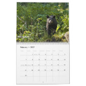 Calendrier Faune de l'Alaska (Feb 2027)