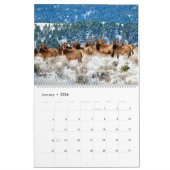 Calendrier Faune du Montana (Jan 2026)