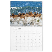 Calendrier Faune du Montana (Jan 2027)