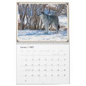 Calendrier Faune du Montana (Jan 2027)