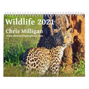 Calendrier Faune en 2021 par Chris Milligan
