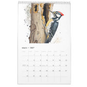 Calendrier Faune et Flore à l'Aquarelle de la Forê (Mar 2027)