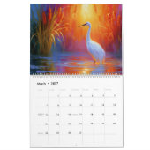 Calendrier Faune lumineuse (Mar 2027)