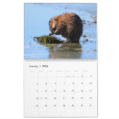 Calendrier faunique du Wisconsin 2022 (Jan 2026)