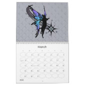 Calendrier Fées d'ombre et chats cosmiques (Mar 2026)