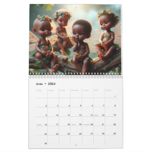 Calendrier Fées pour bébés 2024