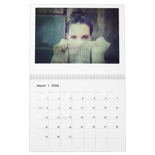 Calendrier Femme 2019 (Mar 2026)