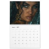 Calendrier Femme Pluie (Mar 2027)