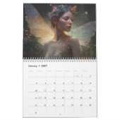 Calendrier Femmes de la fée d'Imaginaire de la fée enchantée (Jan 2027)