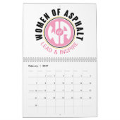 Calendrier Femmes de l'asphalte (Feb 2027)