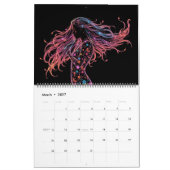 Calendrier Femmes holographiques (Mar 2027)