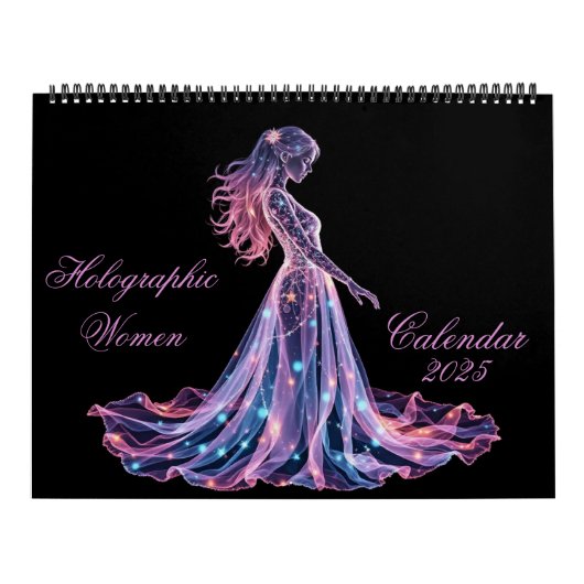 Calendrier Femmes holographiques (Protection)