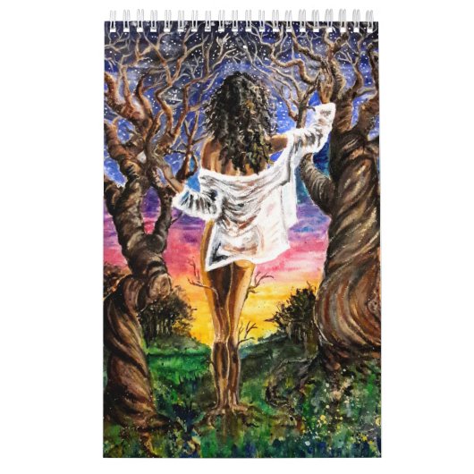 Calendrier Femmes Peintes (Protection)