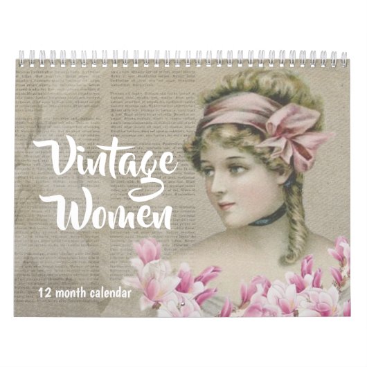 Calendrier Femmes vintages 2026 Art (Protection)