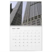 Calendrier Fenêtre de gratte-ciel (Mar 2027)