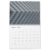 Calendrier Fenêtre de gratte-ciel (Feb 2027)