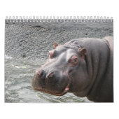 Calendrier Fermez-vous se lève des visages 2014 d'animal (Protection)
