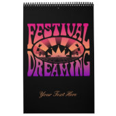 Calendrier Festival Dreaming Retro Raspberry-Apricot-Plum (Protection)