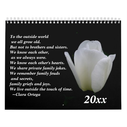 Calendrier Fête de frère / soeur (Protection)