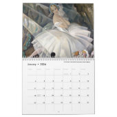 Calendrier Fête des artistes féminines 2026 (Jan 2026)