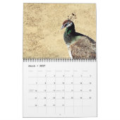 Calendrier feuille de banane verte (Mar 2027)