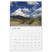 Calendrier feuille de bananier vert (Jan 2027)