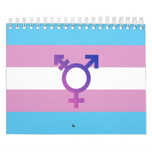 Calendrier Fierté et symbole transgenre