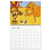 Calendrier Fiesta d'alphabet (Mar 2027)