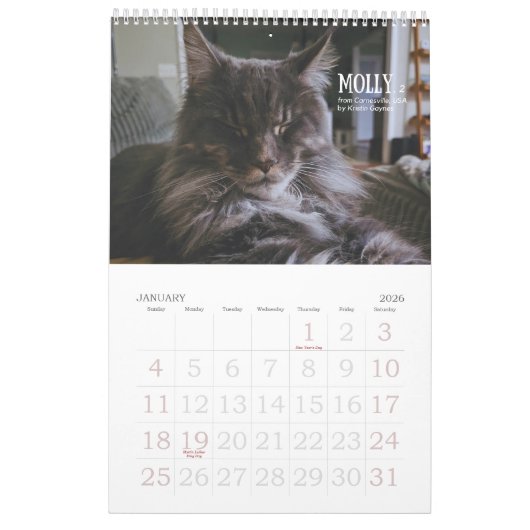 Calendrier Fifth Edition 2026 Calendar (Jan 2026)