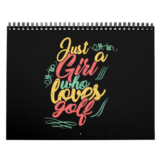 Calendrier Fille de golf (Protection)