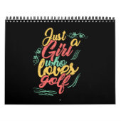 Calendrier Fille de golf (Protection)