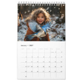 Calendrier Fille de toutes les saisons (Jan 2027)